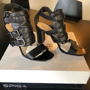 Via Spiga
Women's Black Revel Gladiator Sandal